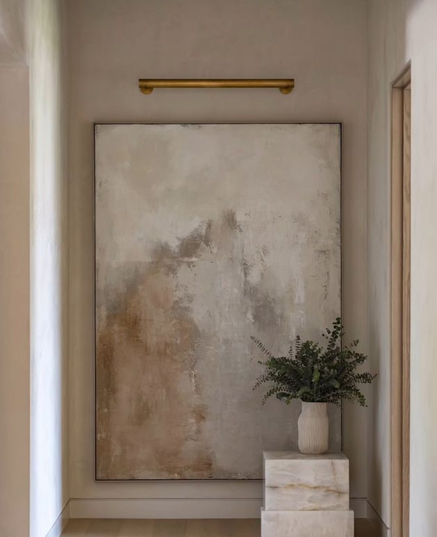 A quiet corner of the spa entrance